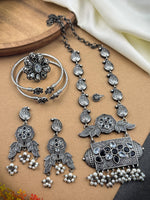 Load image into Gallery viewer, HAZEL STONE JEWELLERY SET COMBO