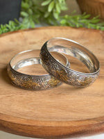 Load image into Gallery viewer, OXIDISED HANDMADE BANGLE