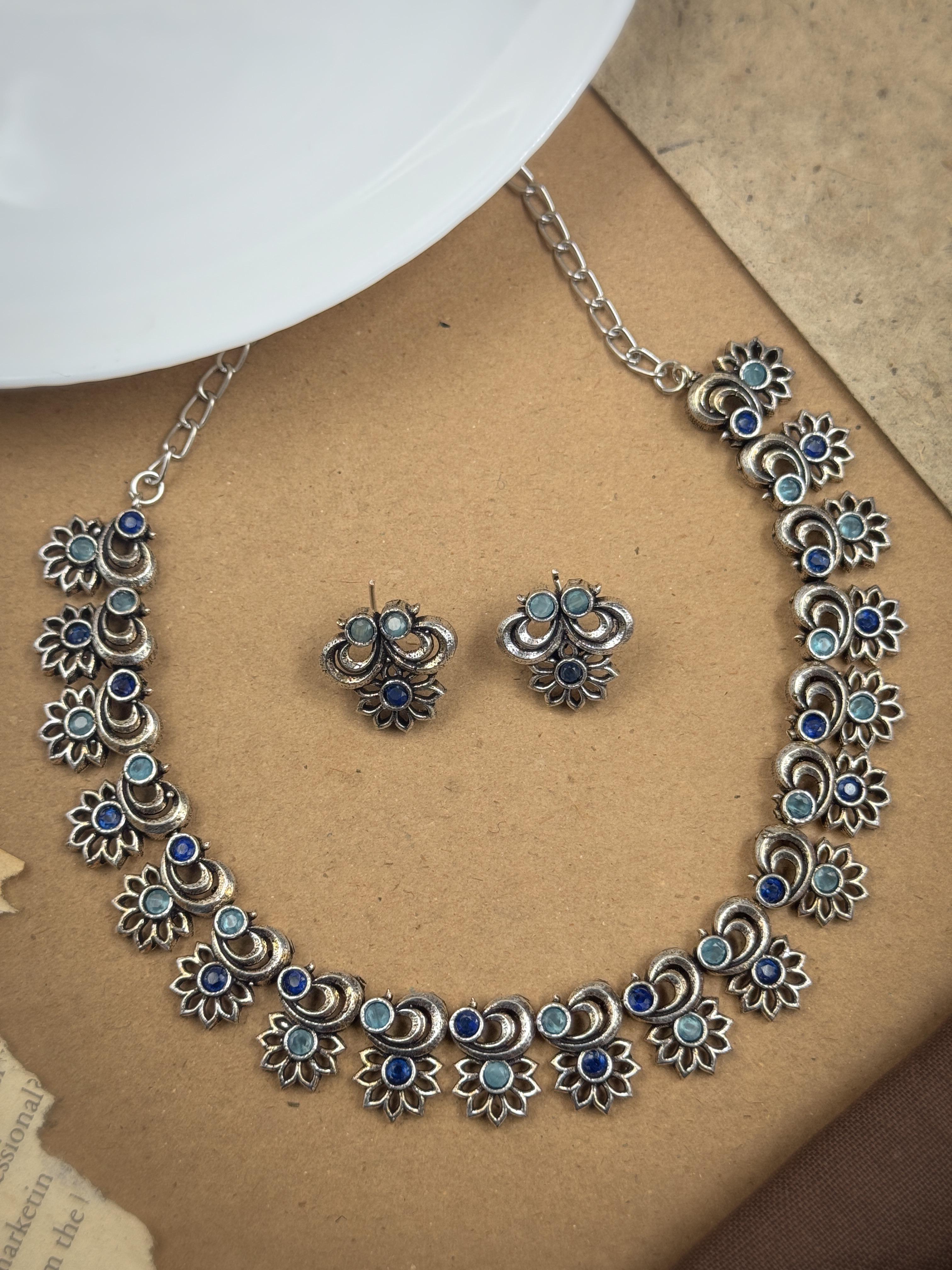 Radhya Stone Necklace Set