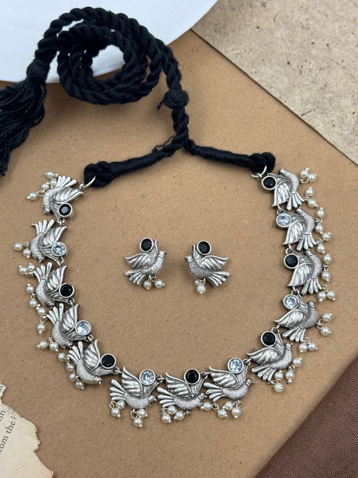 Mihika Stone Necklace Set