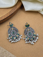 Load image into Gallery viewer, MANYA STONE DANGLER EARRINGS
