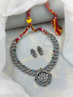 Load image into Gallery viewer, Advika Stone Necklace Set