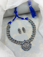 Load image into Gallery viewer, Advika Stone Necklace Set