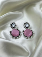 Load image into Gallery viewer, Shruti Stud Stone Earrings
