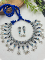 Load image into Gallery viewer, ISHIKA STONE NECKLACE SET
