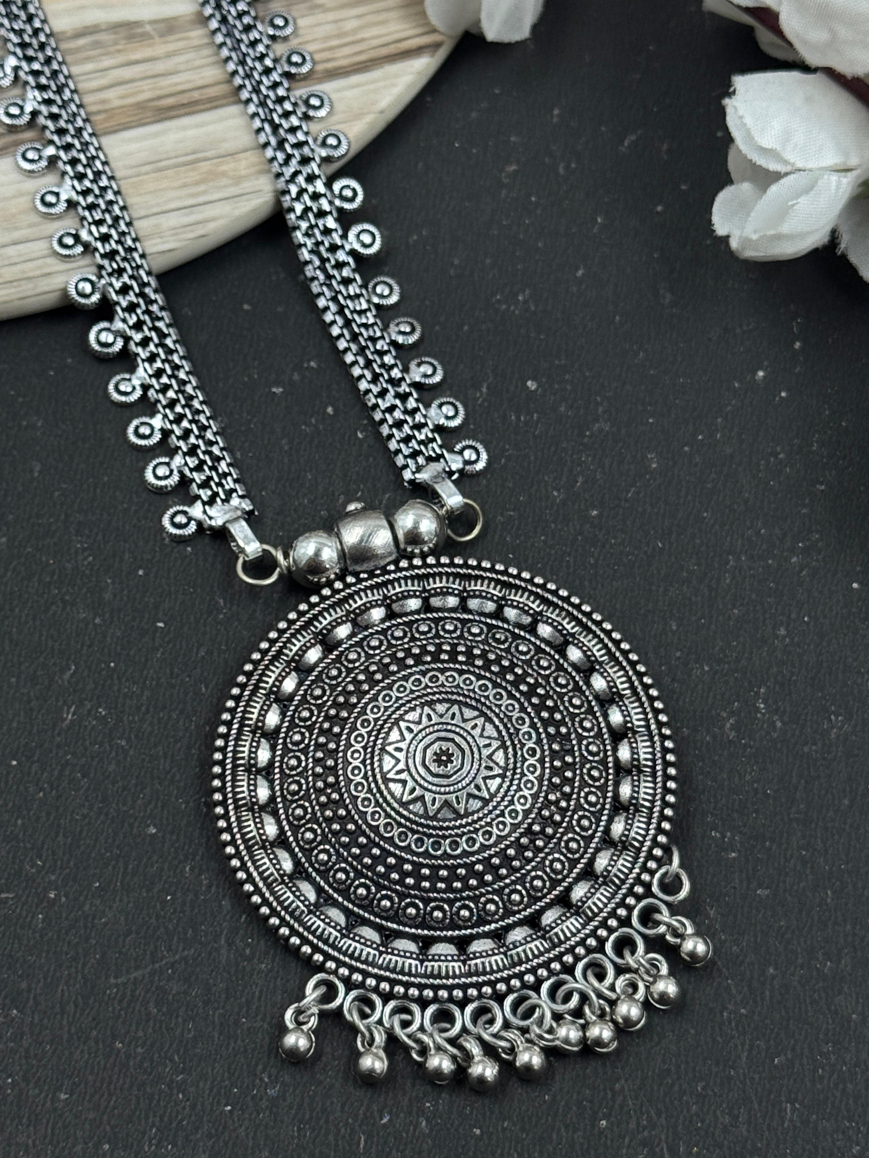 RADHIKA 7 PIECE CHAIN PENDANT JEWELLERY SET COMBO