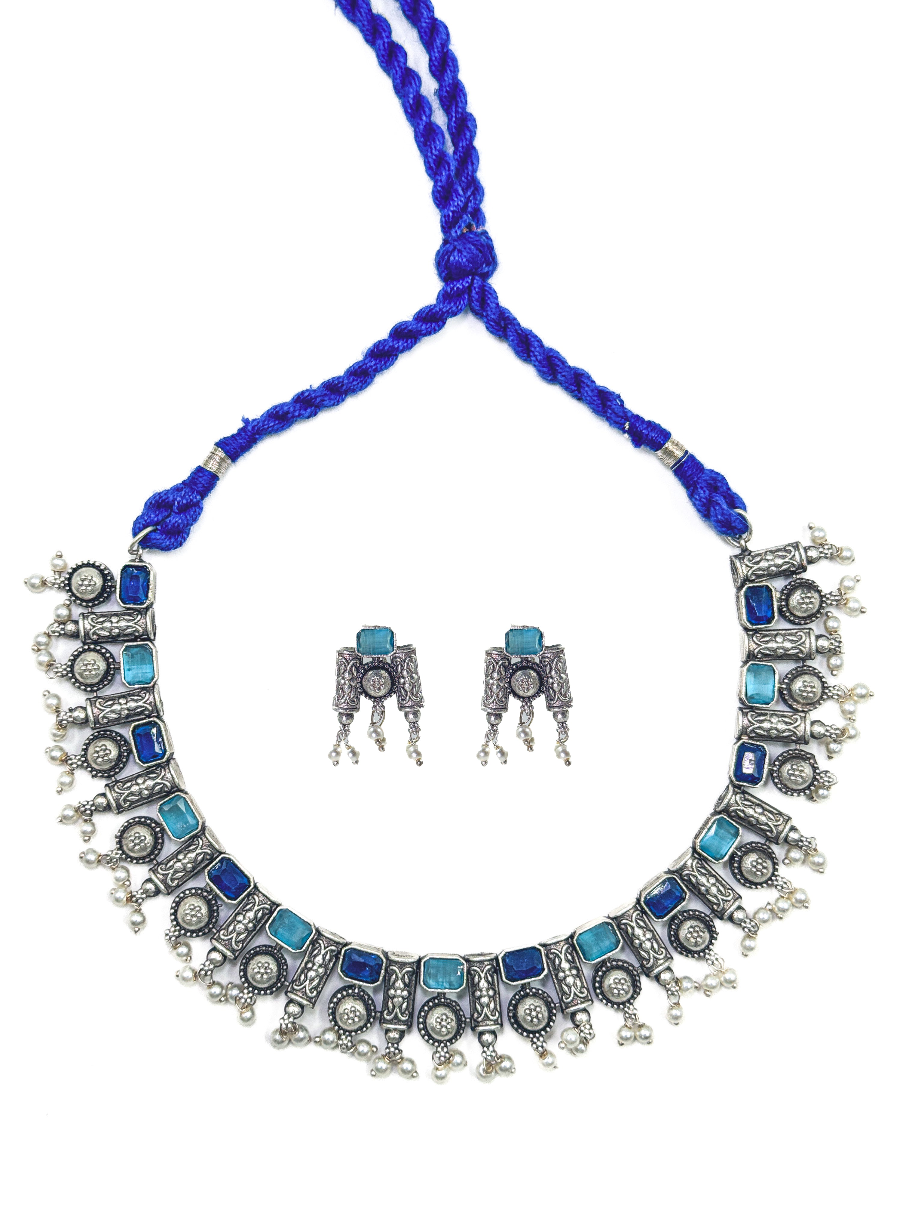 Shreya Stone Necklace Set