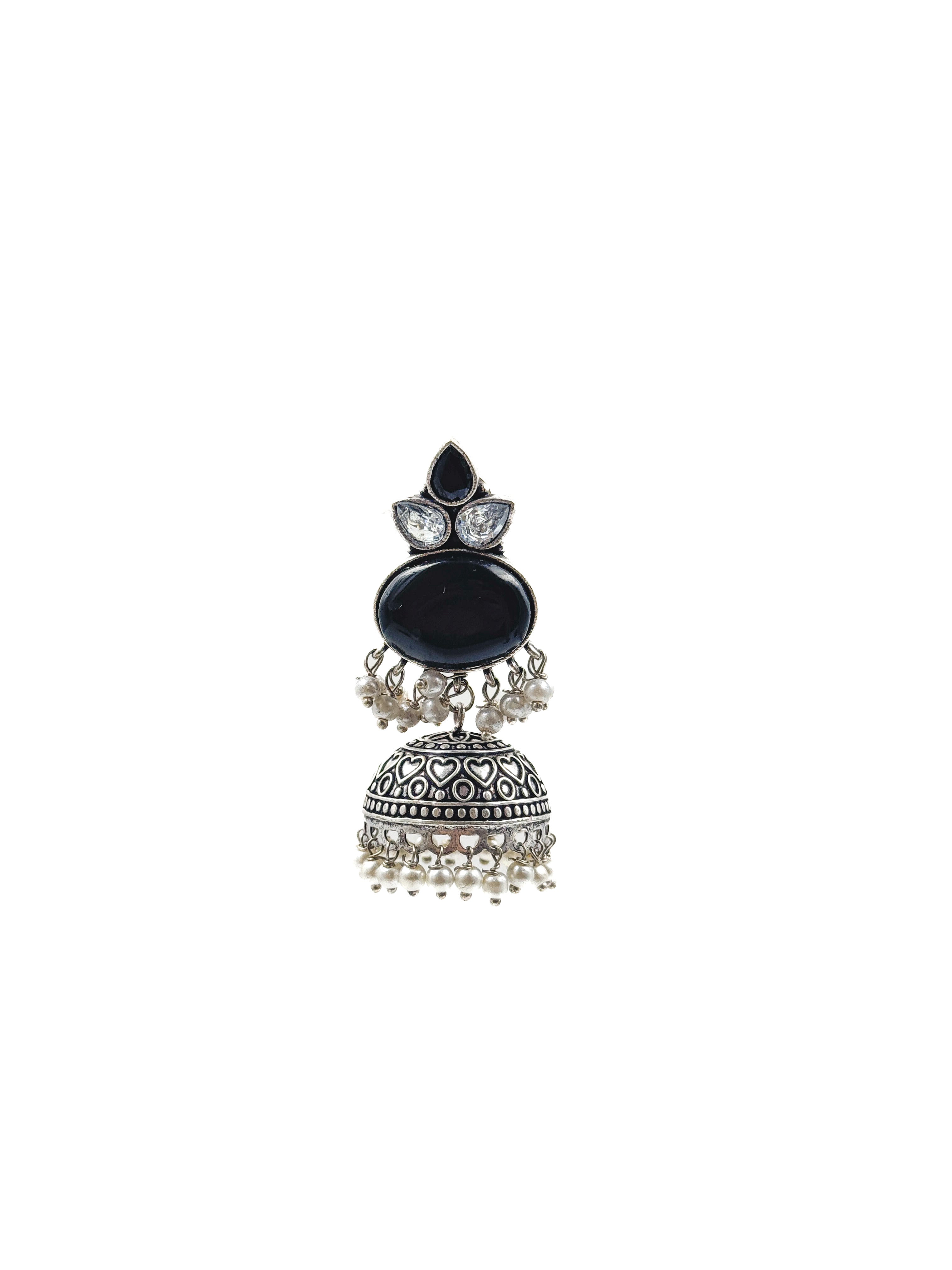 Anya Stone Jhumka Earrings