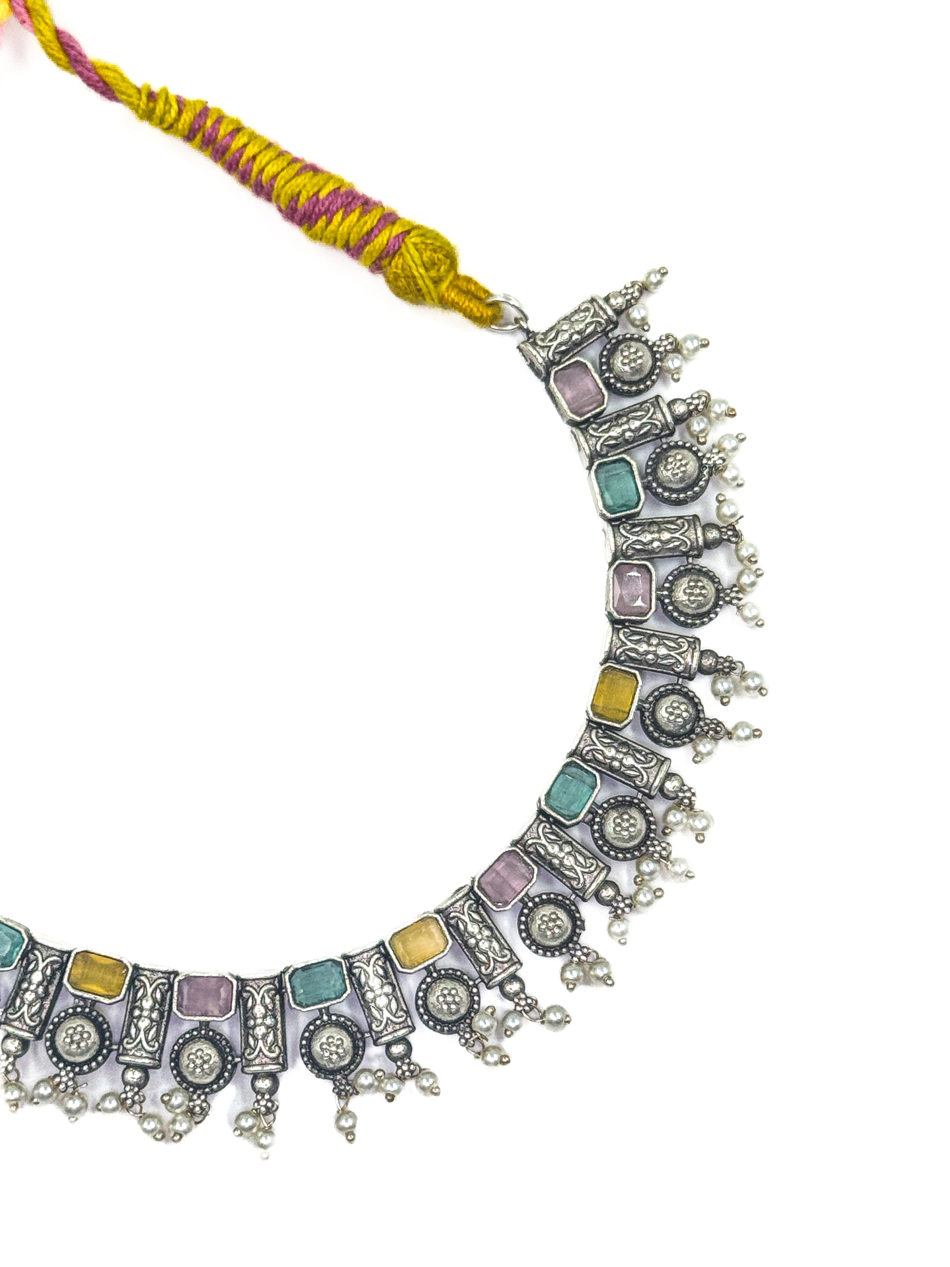 Shreya Stone Necklace Set