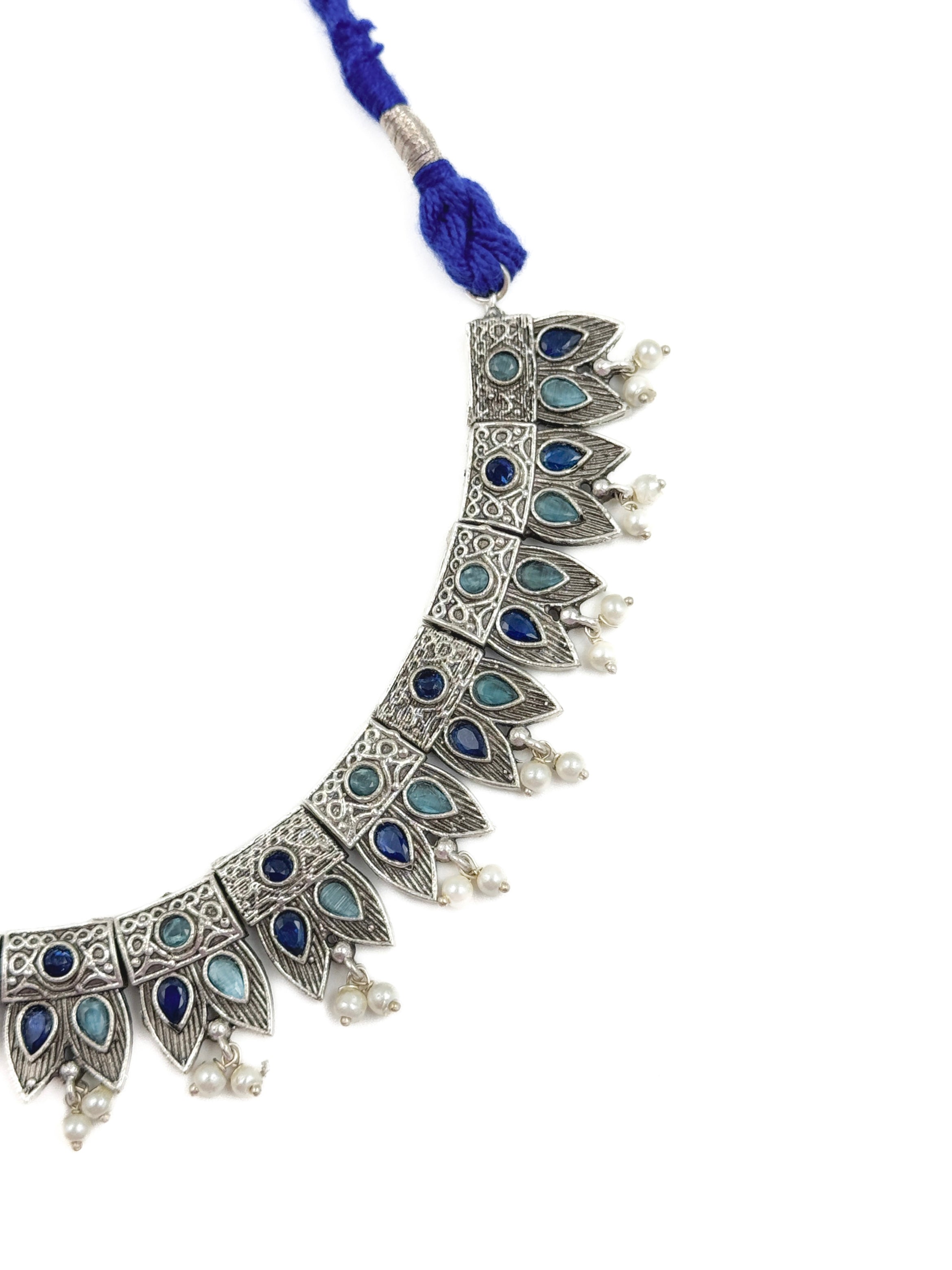 Aachal Stone Necklace Set