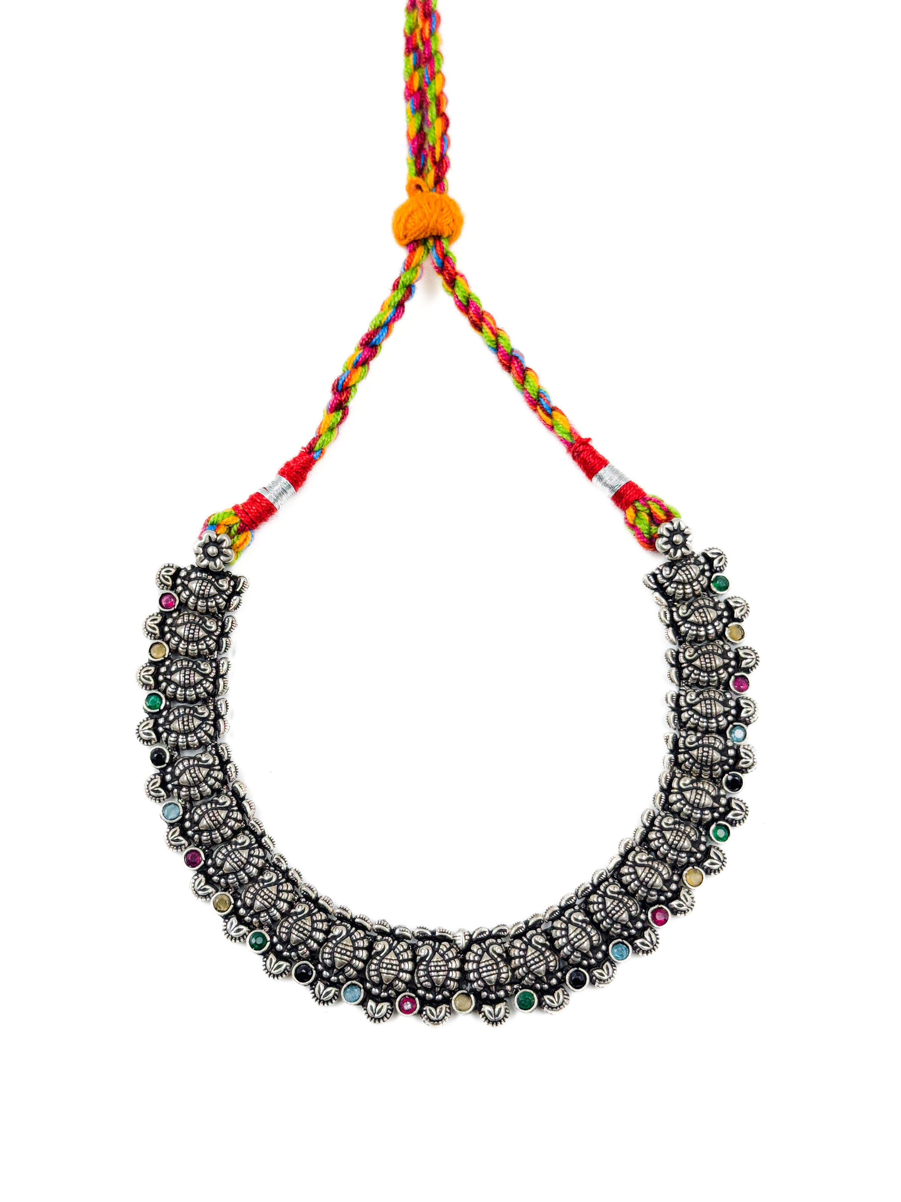 NITYA HANDMADE STONE NECKLACE SET