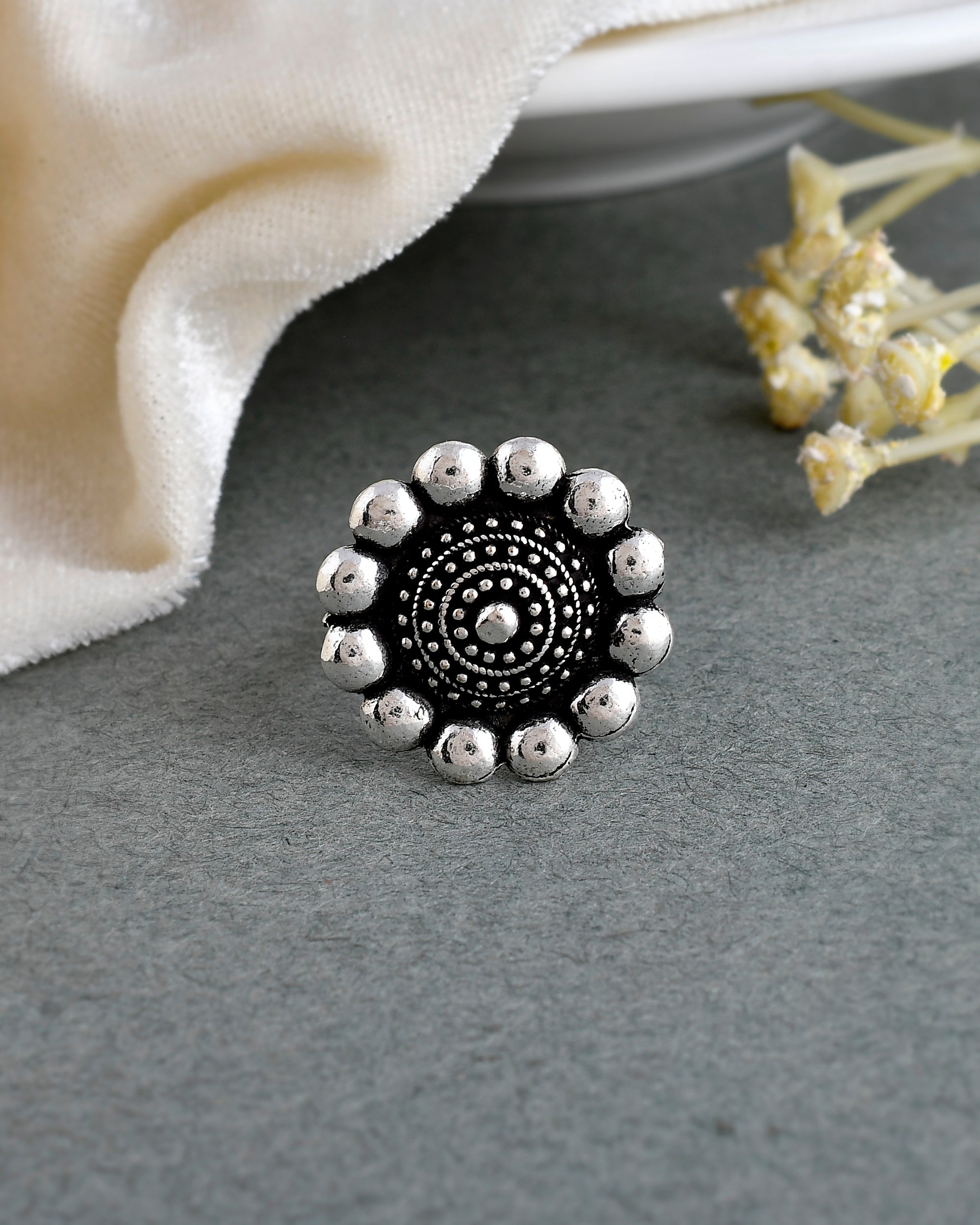 AALIYA OXIDISED JEWELLERY SET COMBO