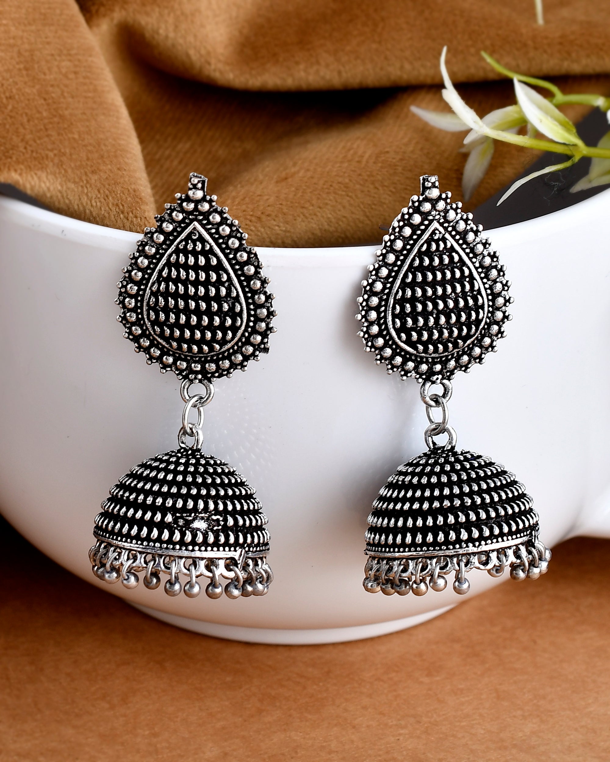 MAHI OXIDISED JEWELLERY SET COMBO