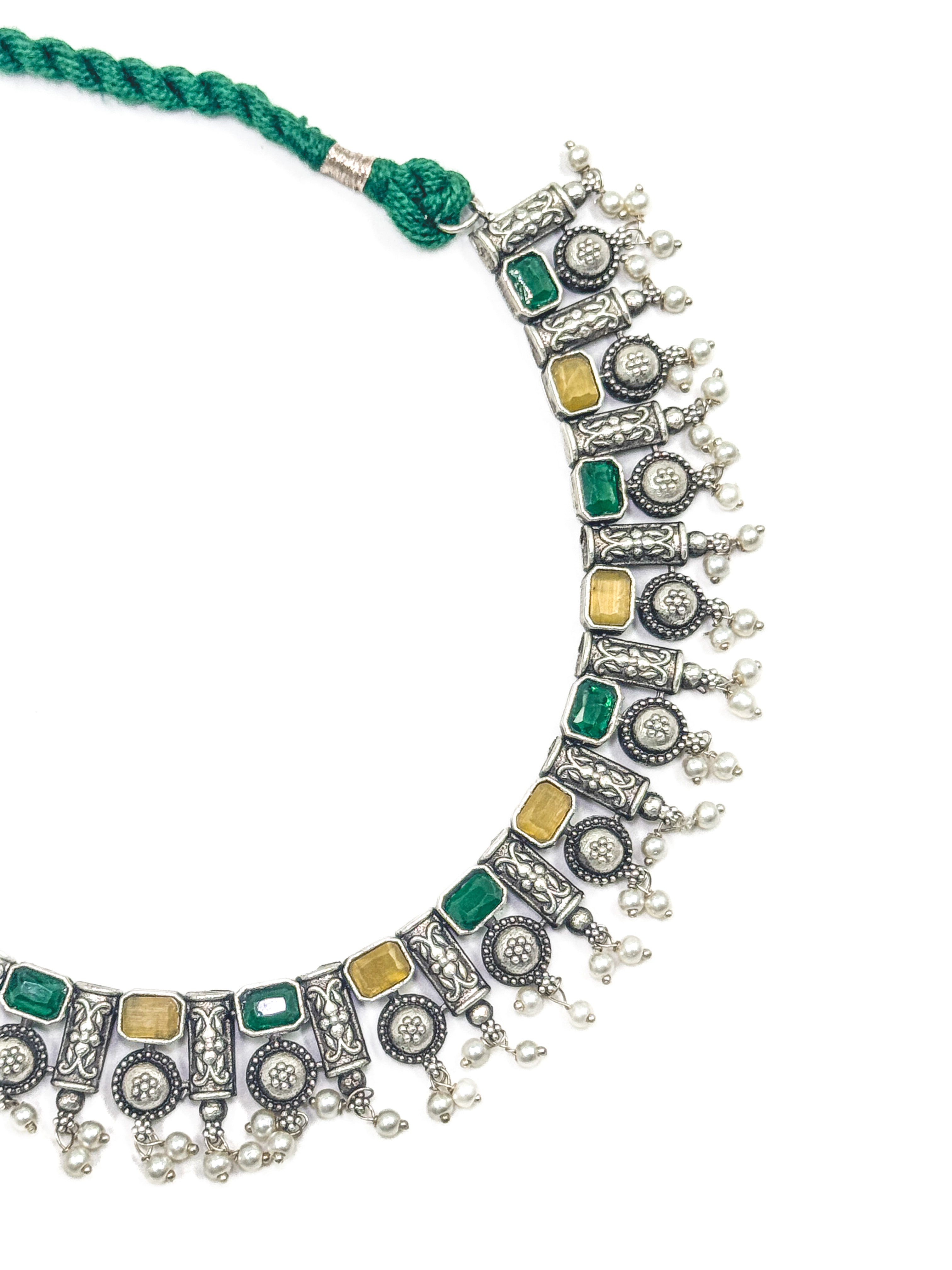 Shreya Stone Necklace Set