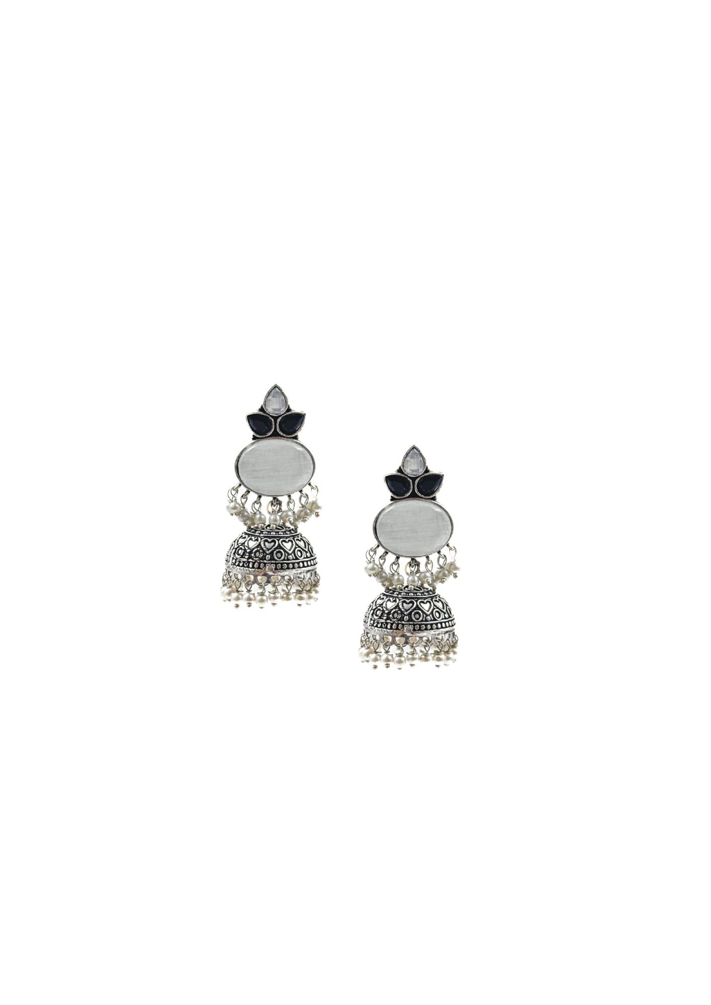 Anya Stone Jhumka Earrings