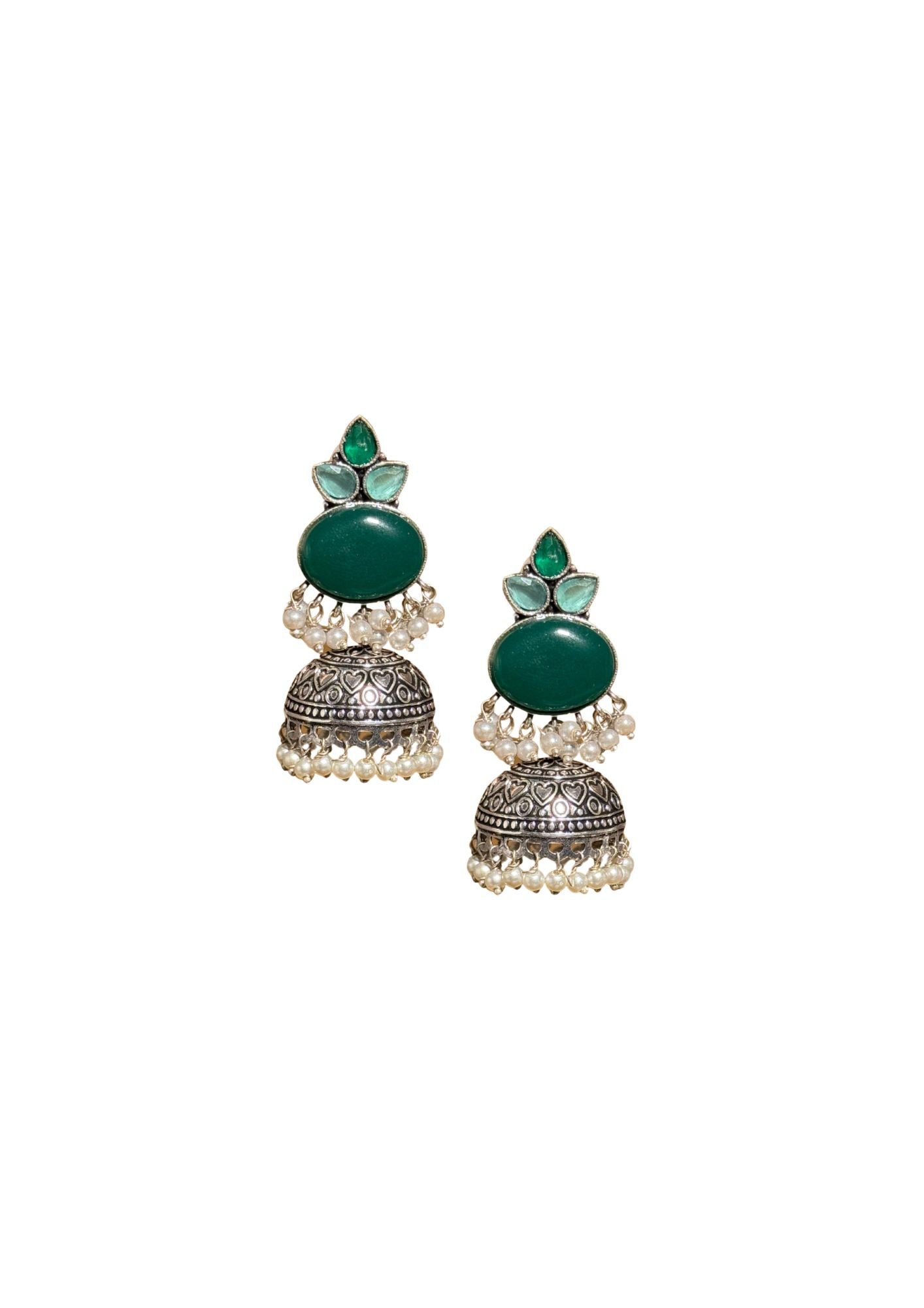Anya Stone Jhumka Earrings