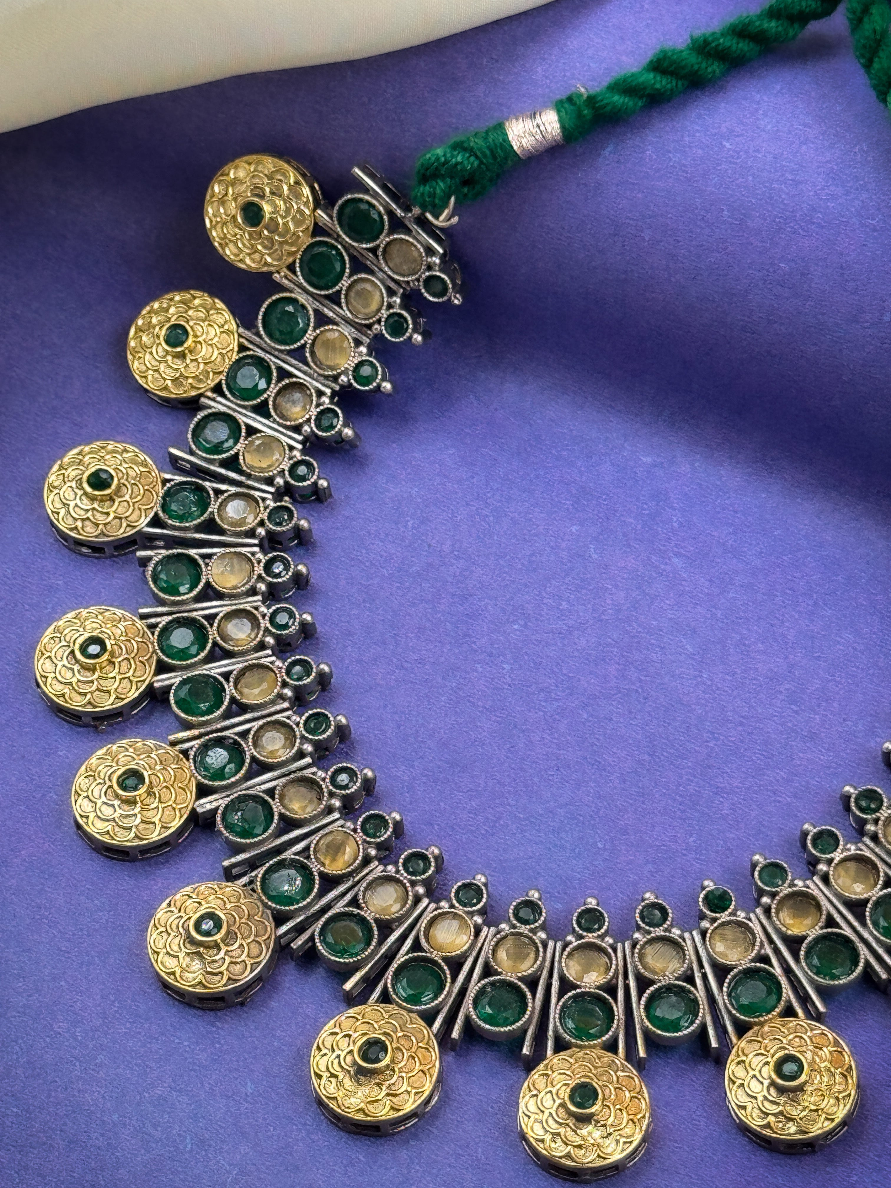 Lavanya Stone Necklace Set