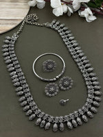 Load image into Gallery viewer, Aadhaya Heram Jewellery Set