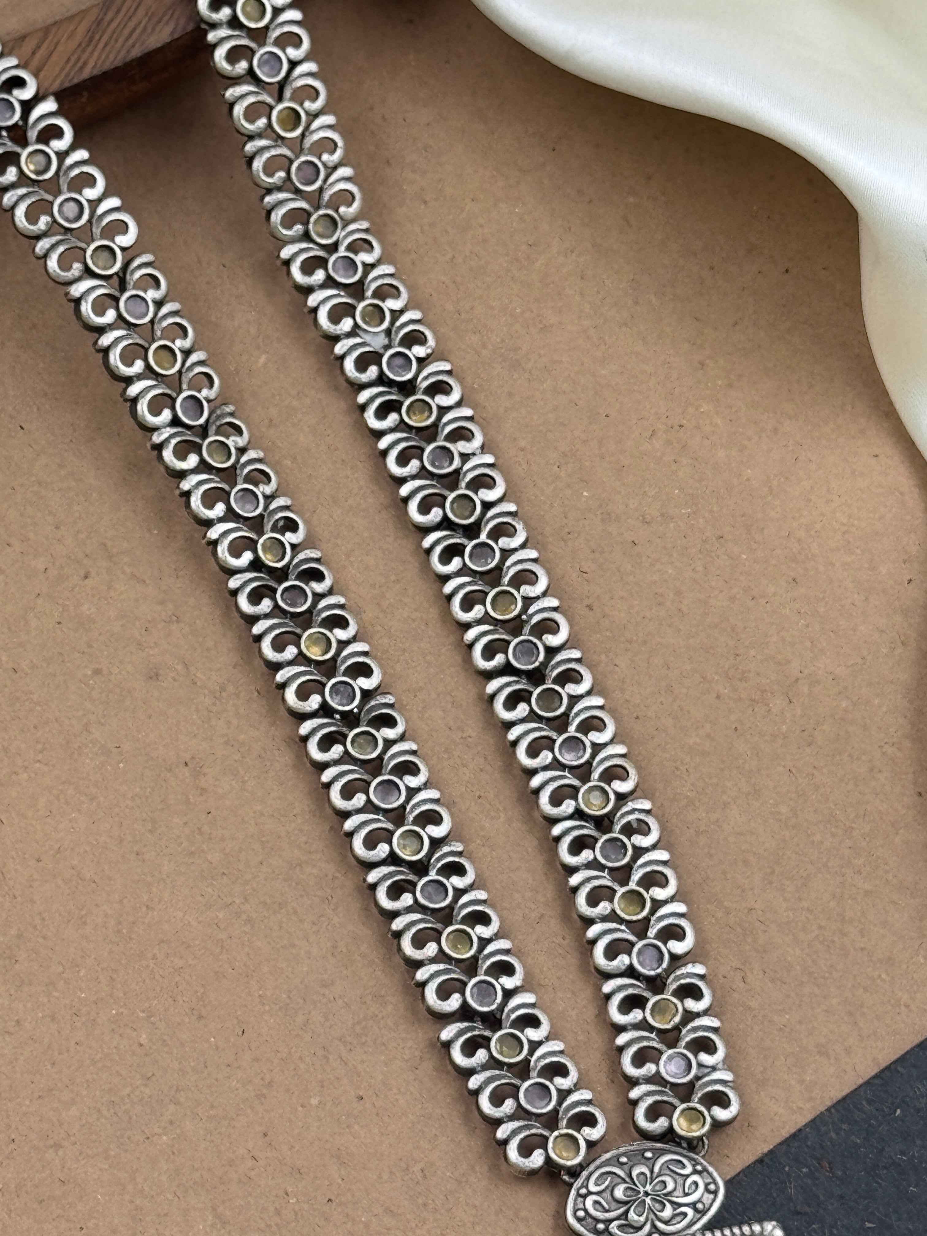 Bella Stone Necklace Set