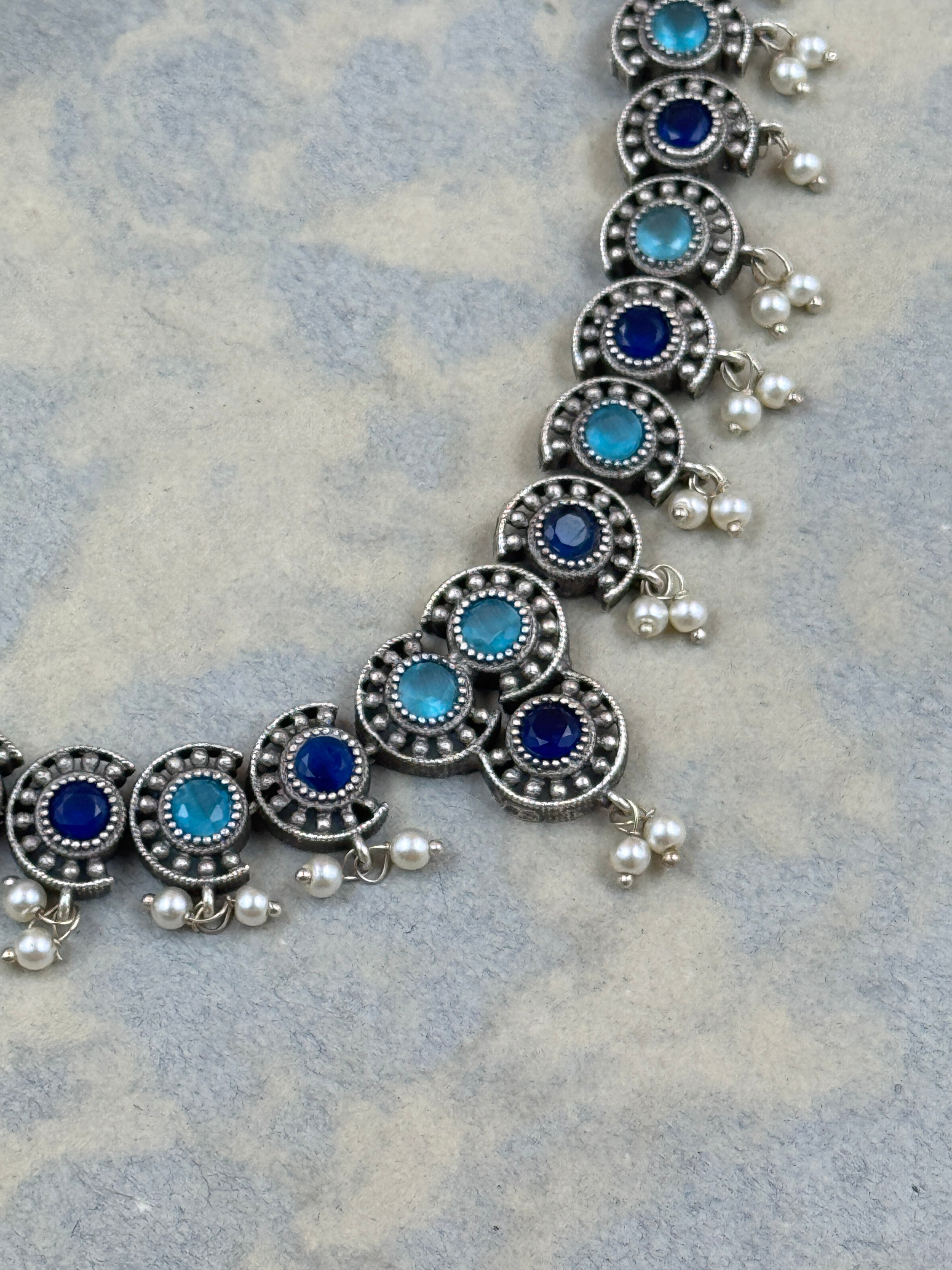 REHA STONE NECKLACE SET