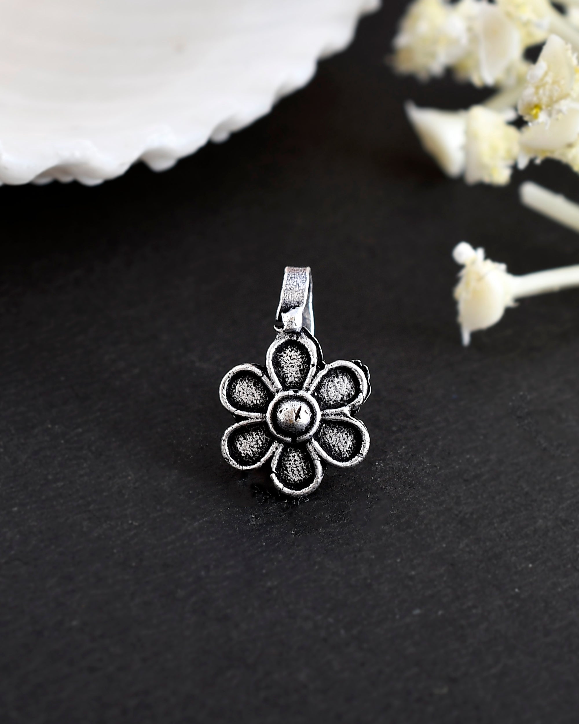 VIDHI OXIDISED CLIP ON NOSEPIN COMBO OF 20