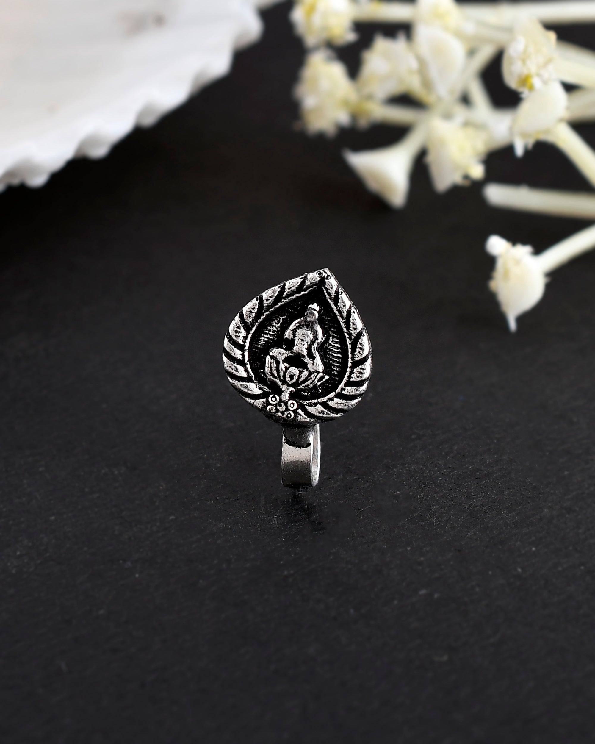 KAVYA OXIDISED CLIP ON NOSEPIN COMBO OF 6