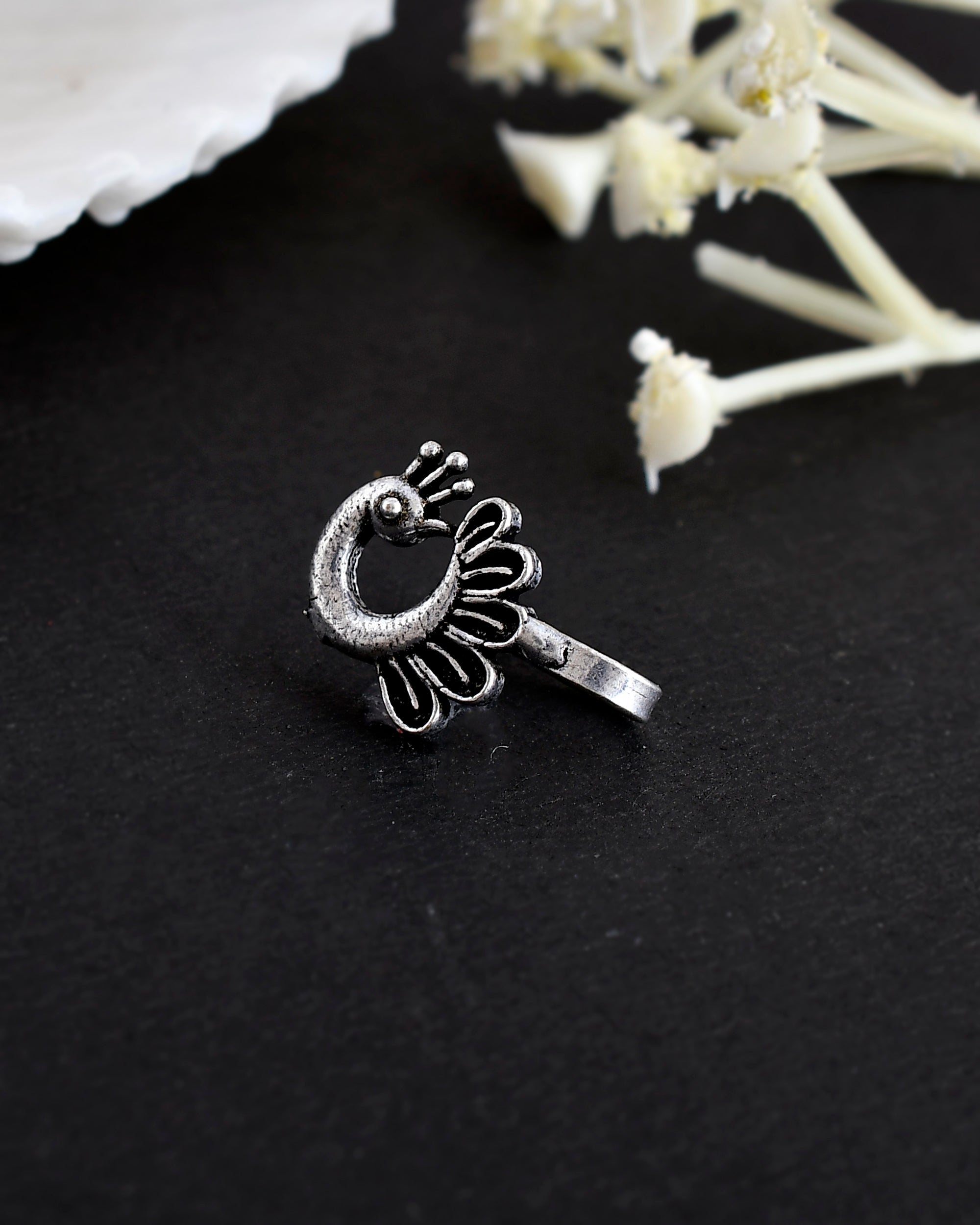 ISHITA OXIDISED CLIP ON NOSEPIN COMBO OF 17