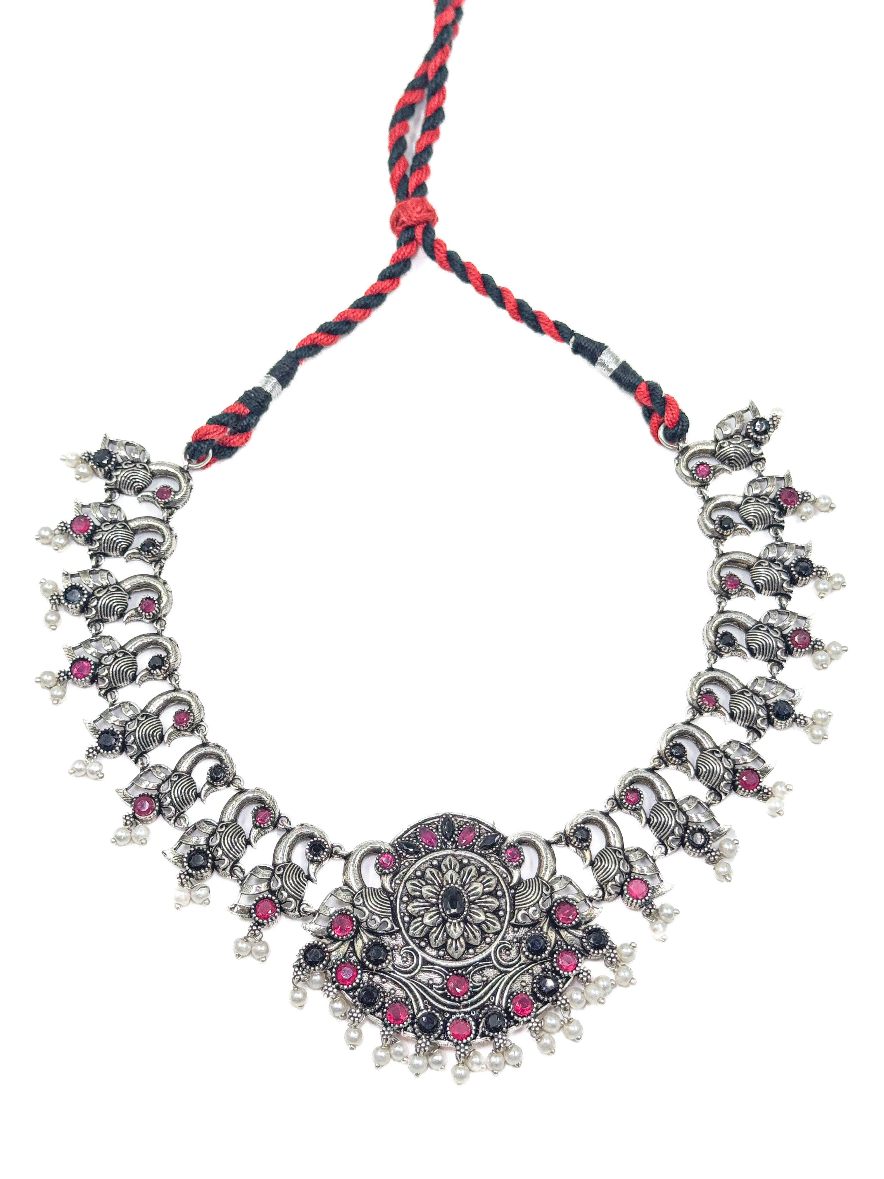 JANVI STONE NECKLACE SET