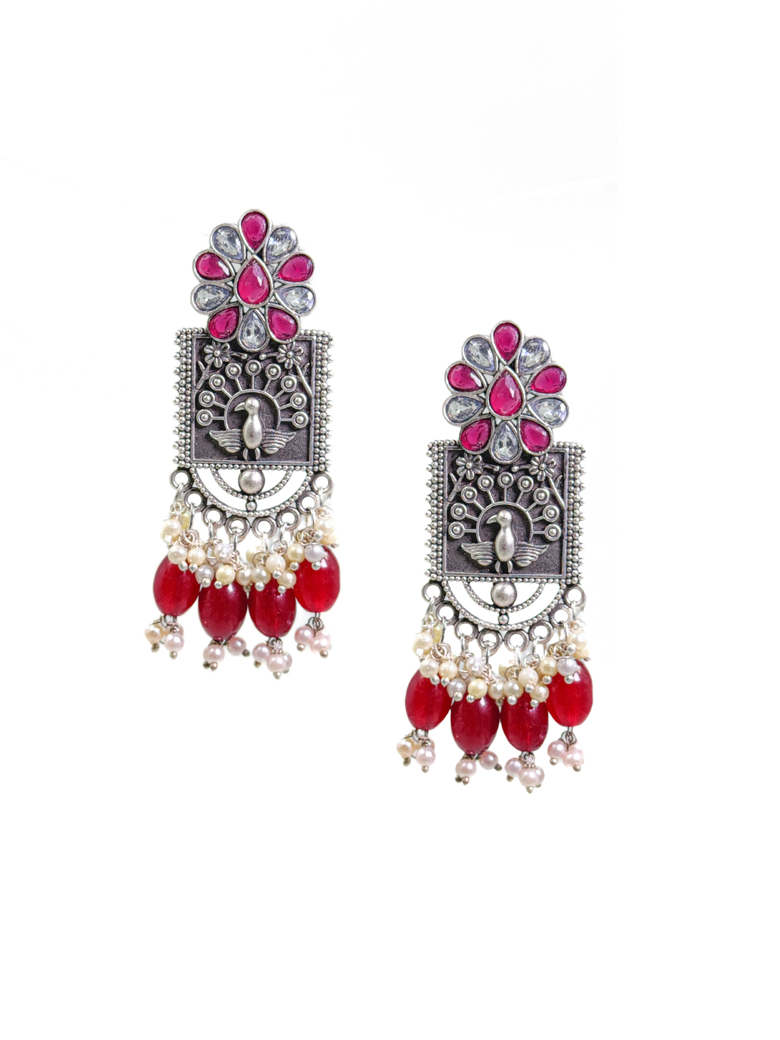 Hazel Stone Dangler Earrings