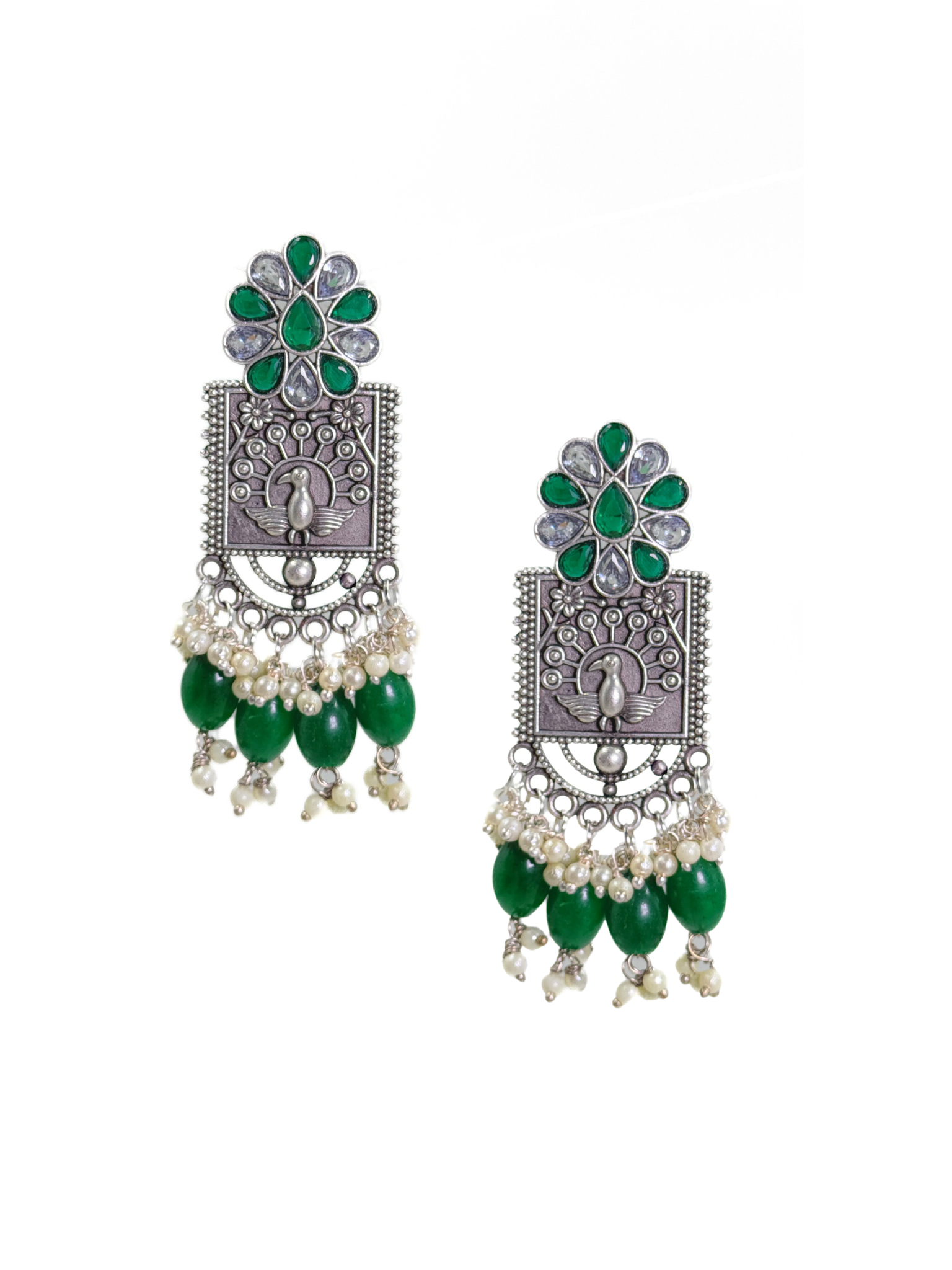 Hazel Stone Dangler Earrings