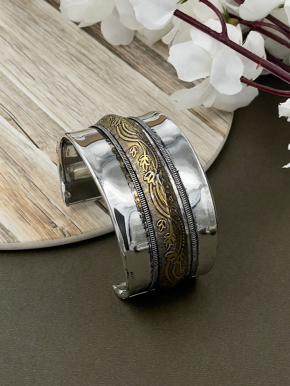 AMINA 5 PIECE DUAL TONE JEWELLERY SET COMBO