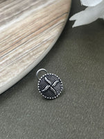 Load image into Gallery viewer, RADHA OXIDISED PIERCING NOSEPIN COMBO OF 5