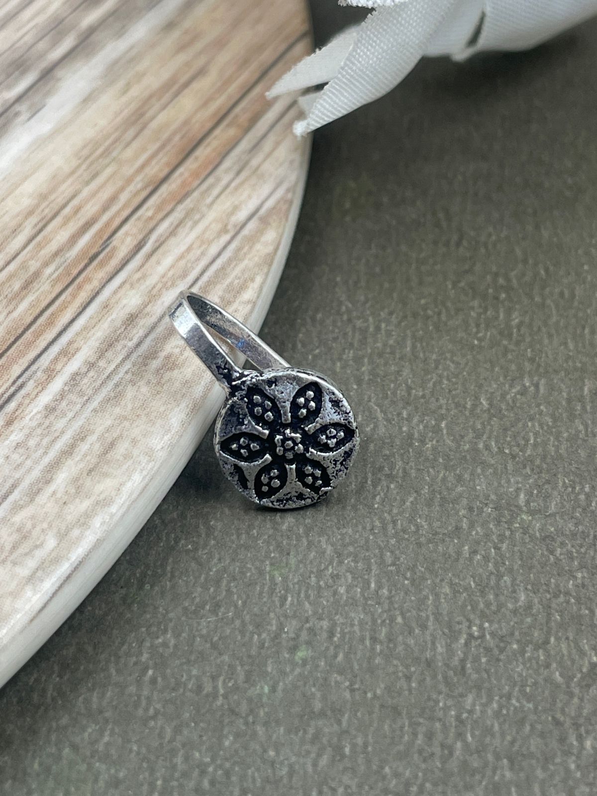 RAHA OXIDISED CLIP ON NOSEPIN COMBO OF 7