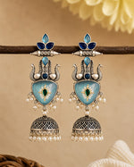 Load image into Gallery viewer, Rajvi Jhumka Earrings