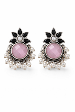 Load image into Gallery viewer, Krisha Stud Stone Earrings