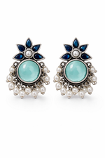 Load image into Gallery viewer, Krisha Stud Stone Earrings