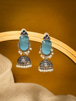 Load image into Gallery viewer, Mihika Jhumka Earrings