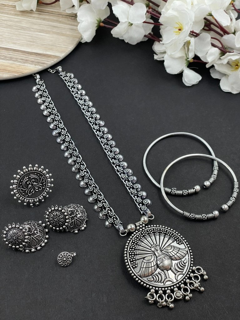 Portia Oxidised Jewellery Set