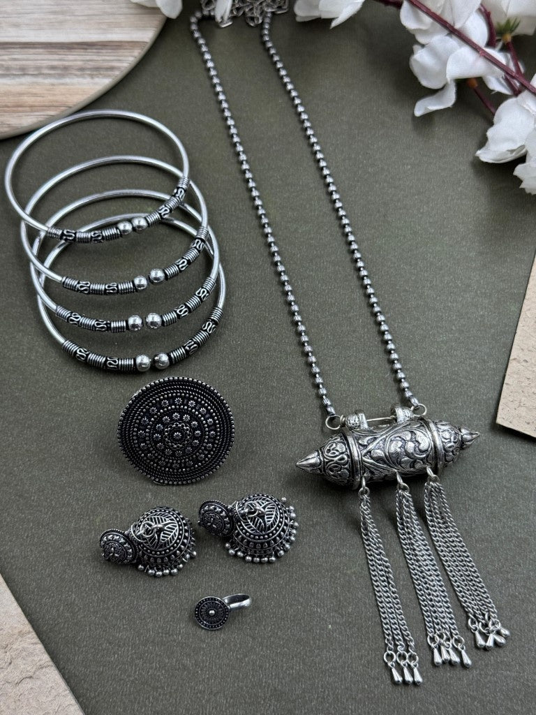 Nidhi 5 PieceJewellery Set