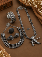 Sonam Oxidised Jewellery Set