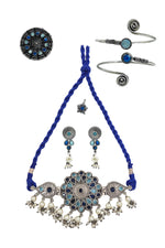 Load image into Gallery viewer, Krisha Stone Jewellery Set Combo