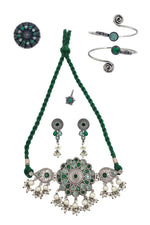 Load image into Gallery viewer, Krisha Stone Jewellery Set Combo