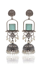 Load image into Gallery viewer, Aanvi Jhumka Earrings