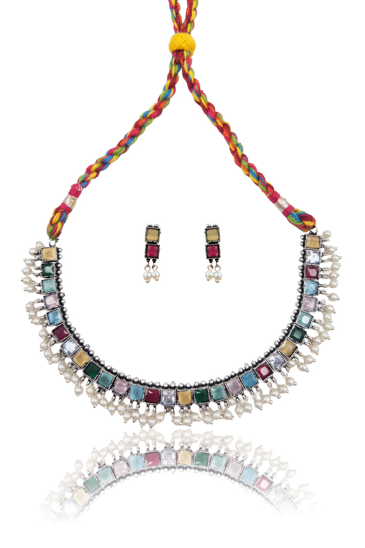 Ethnic Elegance Rakshabandhan Oxidized Jewellery Gift Hamper – Rakshabandhan Special