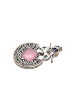 Load image into Gallery viewer, Peacock Stone Earrings