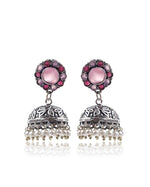 Load image into Gallery viewer, Dia Jhumka Earrings