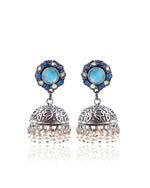 Load image into Gallery viewer, Dia Jhumka Earrings