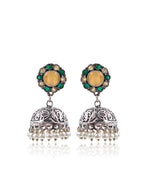 Load image into Gallery viewer, Dia Jhumka Earrings