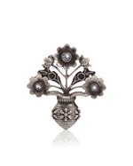 Load image into Gallery viewer, Unique Floral Pot Stud Earrings