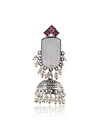 Load image into Gallery viewer, Mihika Jhumka Earrings